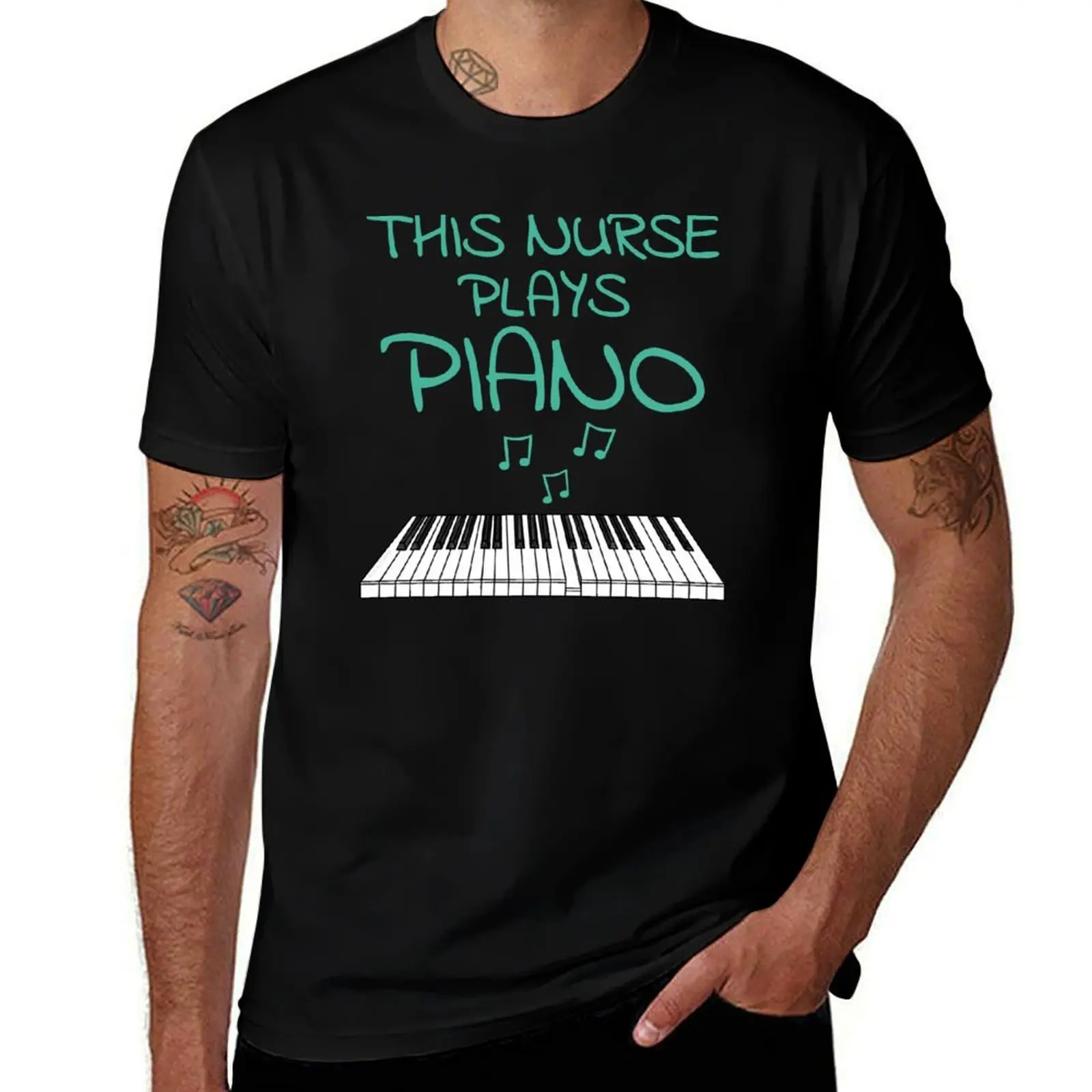 This Nurse Plays Piano, Pianist Keyboard Player Musician T-Shirt graphic tee shirt summer 2025 plain t shirts men
This Nurse Plays Piano, Pianist Keyboard Player Musician T-Shirt graphic tee shirt summer 2025 plain t shirts men