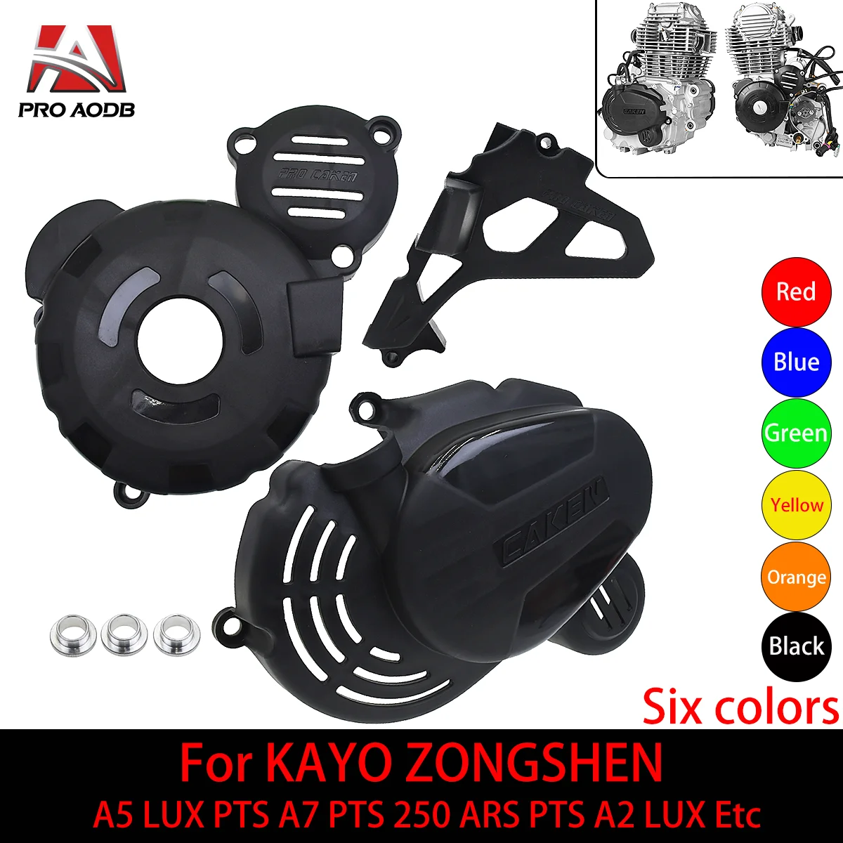 Motorcycle Clutch Guard Water Pump Cover Engine Ignition Protector For KAYO ZongShen CB250F A2 ENDURO 250 ARS PTS Etc Motocross
Motorcycle Clutch Guard Water Pump Cover Engine Ignition Protector For KAYO ZongShen CB250F A2 ENDURO 250 ARS PTS Etc Motocross