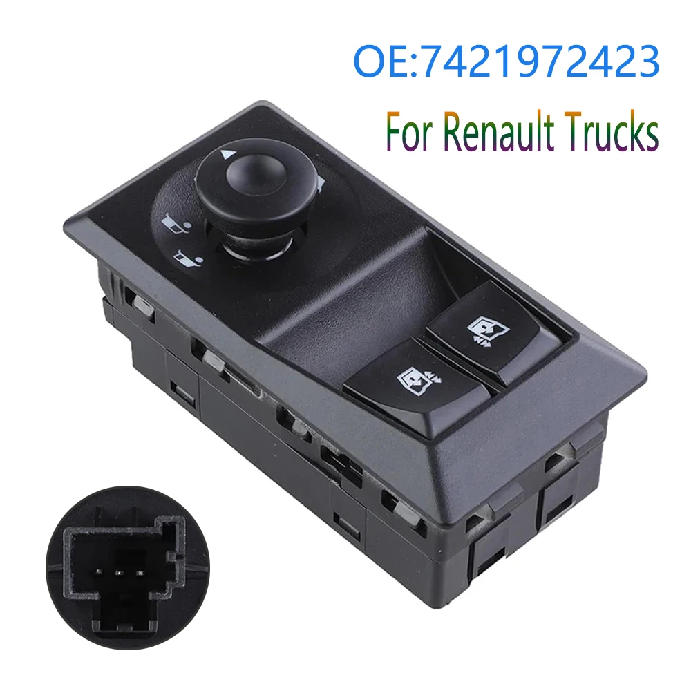 Car Accessories 7421972423 For Renault Trucks Driver Side Electric Power Window Control Switch Lifter regulator Button Parts
Car Accessories 7421972423 For Renault Trucks Driver Side Electric Power Window Control Switch Lifter regulator Button Parts