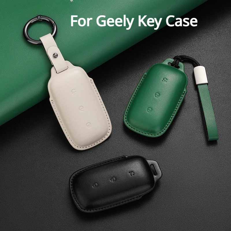 Leather Car Key Case For Geely Galaxy L7 2023 L6 MAX 1.5T Plus AIR PRO Keychain Shell Remote Protection Cover Holder Accessories
Leather Car Key Case For Geely Galaxy L7 2023 L6 MAX 1.5T Plus AIR PRO Keychain Shell Remote Protection Cover Holder Accessories