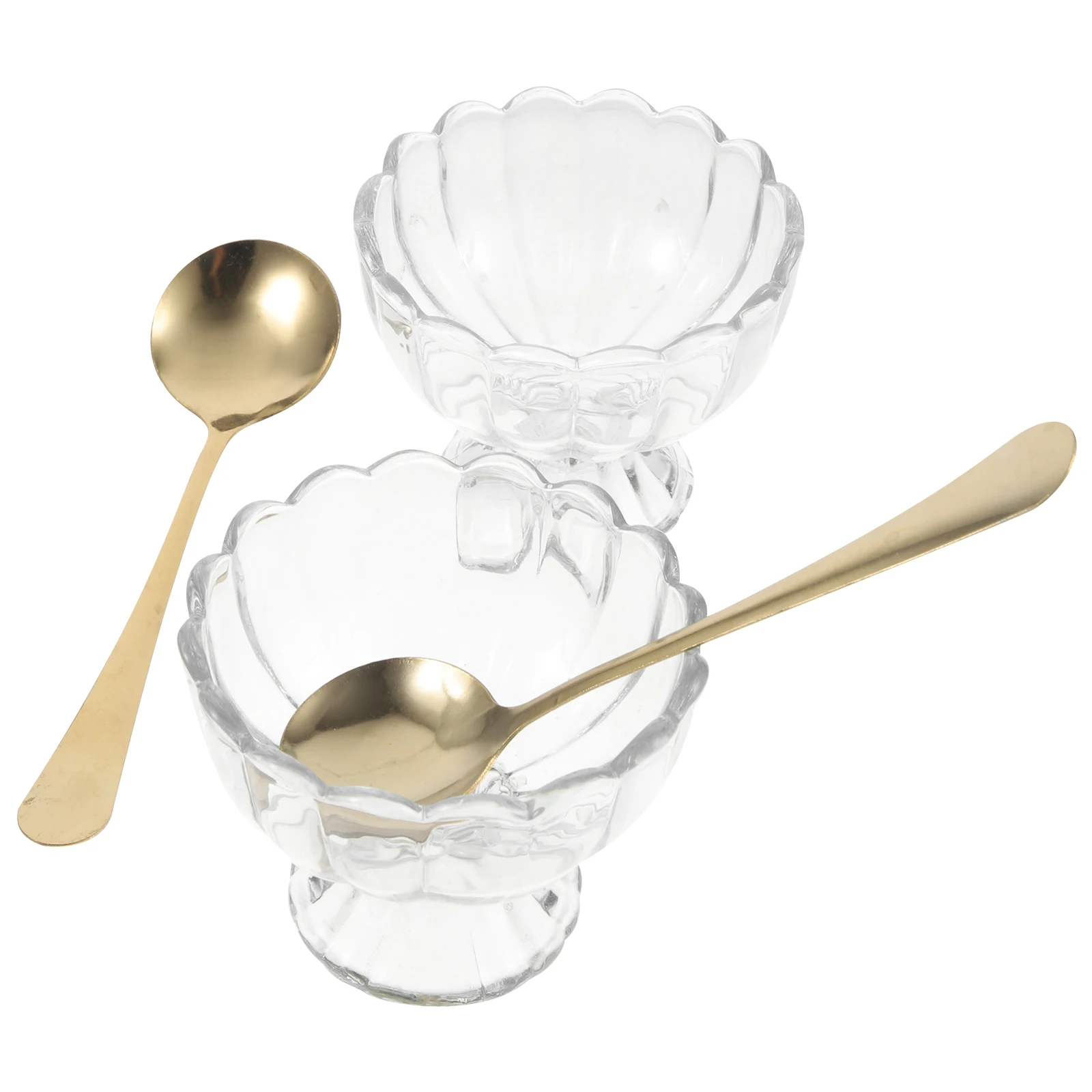 2 Sets Dessert Cup Sweet Pudding Transparent Salad Jelly Household Multi function Glass Elegant Style Beautiful Design
2 Sets Dessert Cup Sweet Pudding Transparent Salad Jelly Household Multi function Glass Elegant Style Beautiful Design