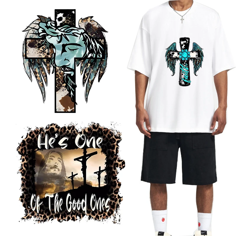 Christ Patch For Clothing Faith Jesus Iron On Transfers On Clothes Fashiong Women DIY Thermal Stickers For T-Shirt Decals Patch
Christ Patch For Clothing Faith Jesus Iron On Transfers On Clothes Fashiong Women DIY Thermal Stickers For T-Shirt Decals Patch