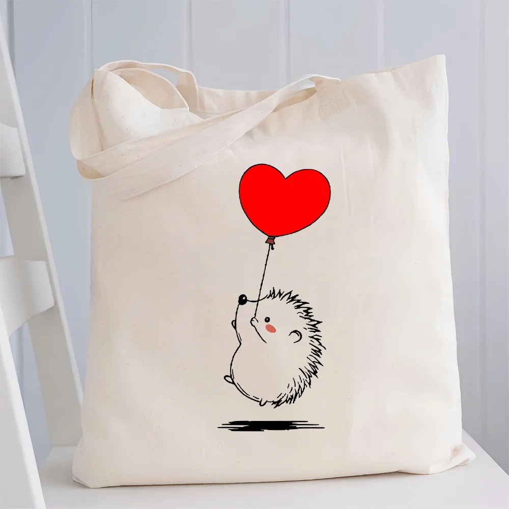 Cute Hedgehog Holding Heart Balloon Canvas Bag Kawaii Animal Art for Kids or Teens
Cute Hedgehog Holding Heart Balloon Canvas Bag Kawaii Animal Art for Kids or Teens