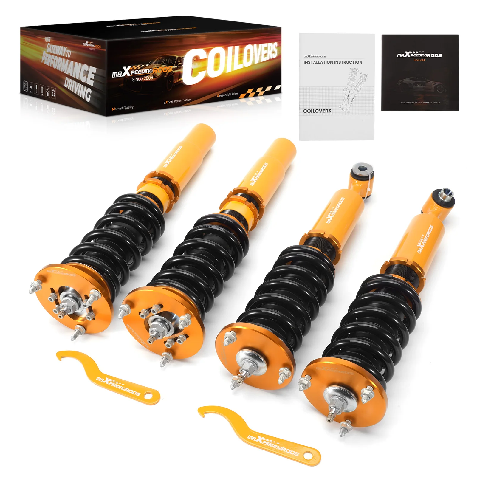 Performance Coilovers Suspension for BMW 5 Series E39 1995-2003 Shock Absorbers
Performance Coilovers Suspension for BMW 5 Series E39 1995-2003 Shock Absorbers