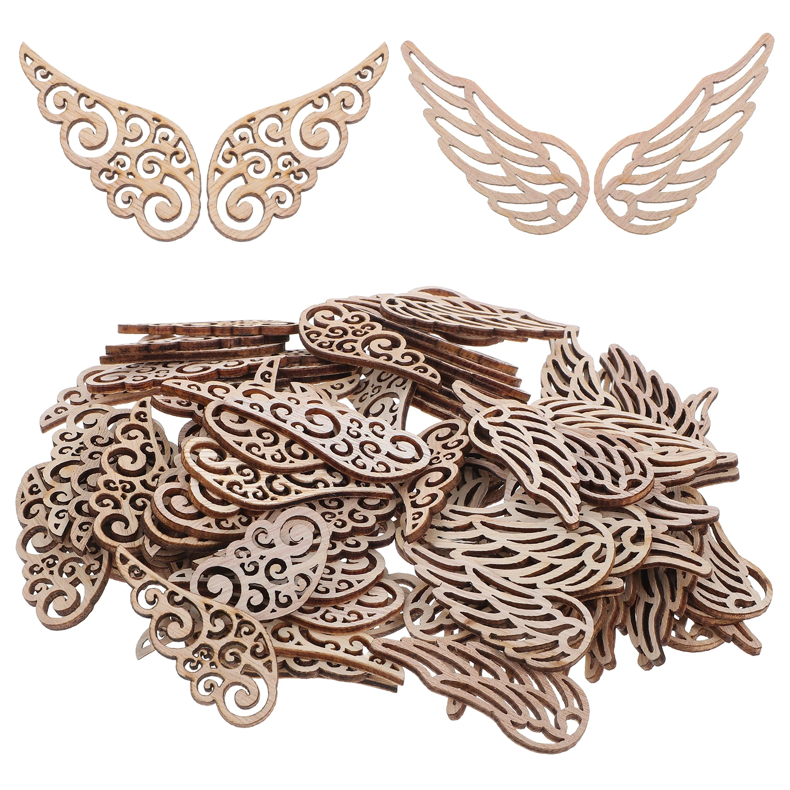 100Pcs Angel Wing Ornaments Wooden Craft Blanks Smooth Unfinished for DIY Wall Art Christmas Decor Party Favor Gift Tag
100Pcs Angel Wing Ornaments Wooden Craft Blanks Smooth Unfinished for DIY Wall Art Christmas Decor Party Favor Gift Tag
