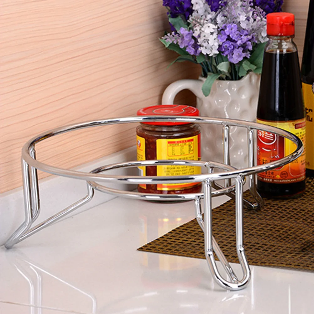 Stainless Steel Hot Pot Holder Heat Resistant Mat For Table Protection Rack Kitchen Countertop Cookware Stand Bbq Tool