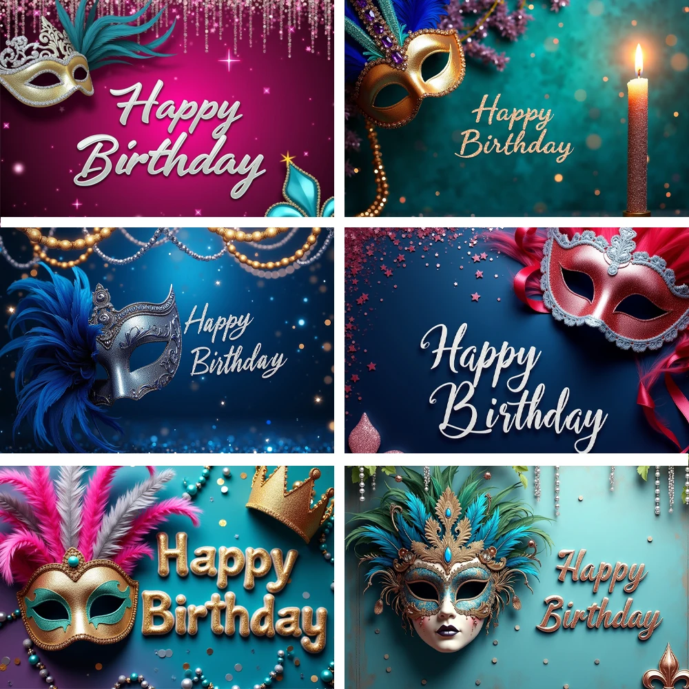 Colorful Mask Carnival Theme Birthday Dancing Party Photography Backdrop Background Decoration Photo Decor Poster Banner Gifts
Colorful Mask Carnival Theme Birthday Dancing Party Photography Backdrop Background Decoration Photo Decor Poster Banner Gifts
