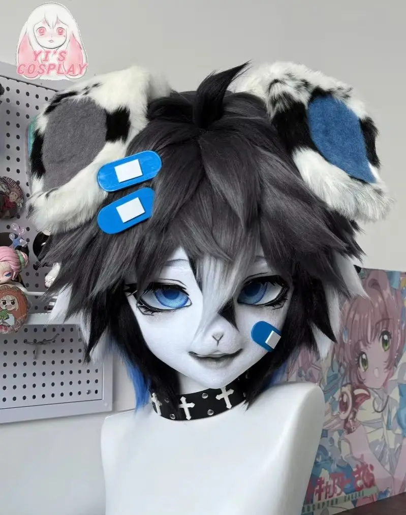 Cosplay Handcraft Customized Fursuit Kemono Head Yis Handmade Custom Fursuit head Furry Kigurumi Head Kemono Headsets Beast
Cosplay Handcraft Customized Fursuit Kemono Head Yis Handmade Custom Fursuit head Furry Kigurumi Head Kemono Headsets Beast