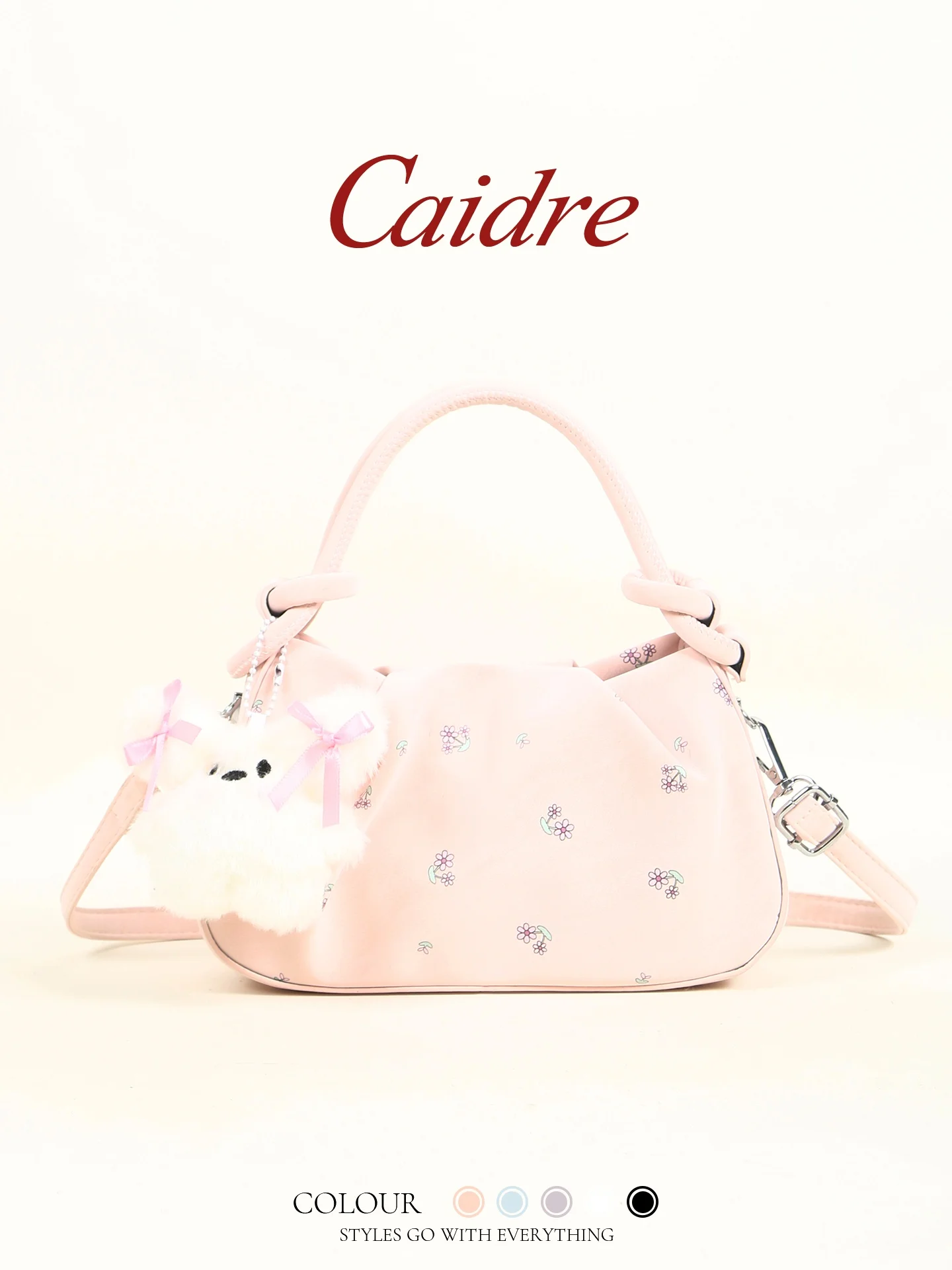 Caidre Cute Girl Folded Cloud Handbag Birthday Gift High-End Sensation Shoulder Crossbody Small Bag Soft Korean Style PU Leather
Caidre Cute Girl Folded Cloud Handbag Birthday Gift High-End Sensation Shoulder Crossbody Small Bag Soft Korean Style PU Leather
