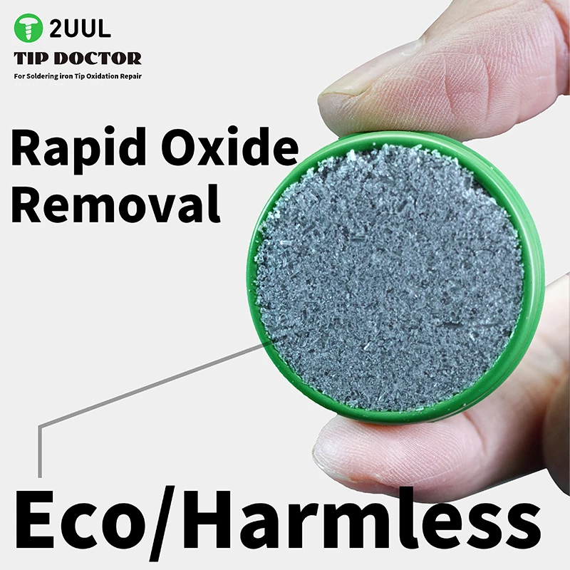 2UUL SC93 Tip Doctor For Soldering Iron Tip Oxidation Repair Rapid Oxide Removal Solder Tip Cleaner Resurrection Paste
2UUL SC93 Tip Doctor For Soldering Iron Tip Oxidation Repair Rapid Oxide Removal Solder Tip Cleaner Resurrection Paste