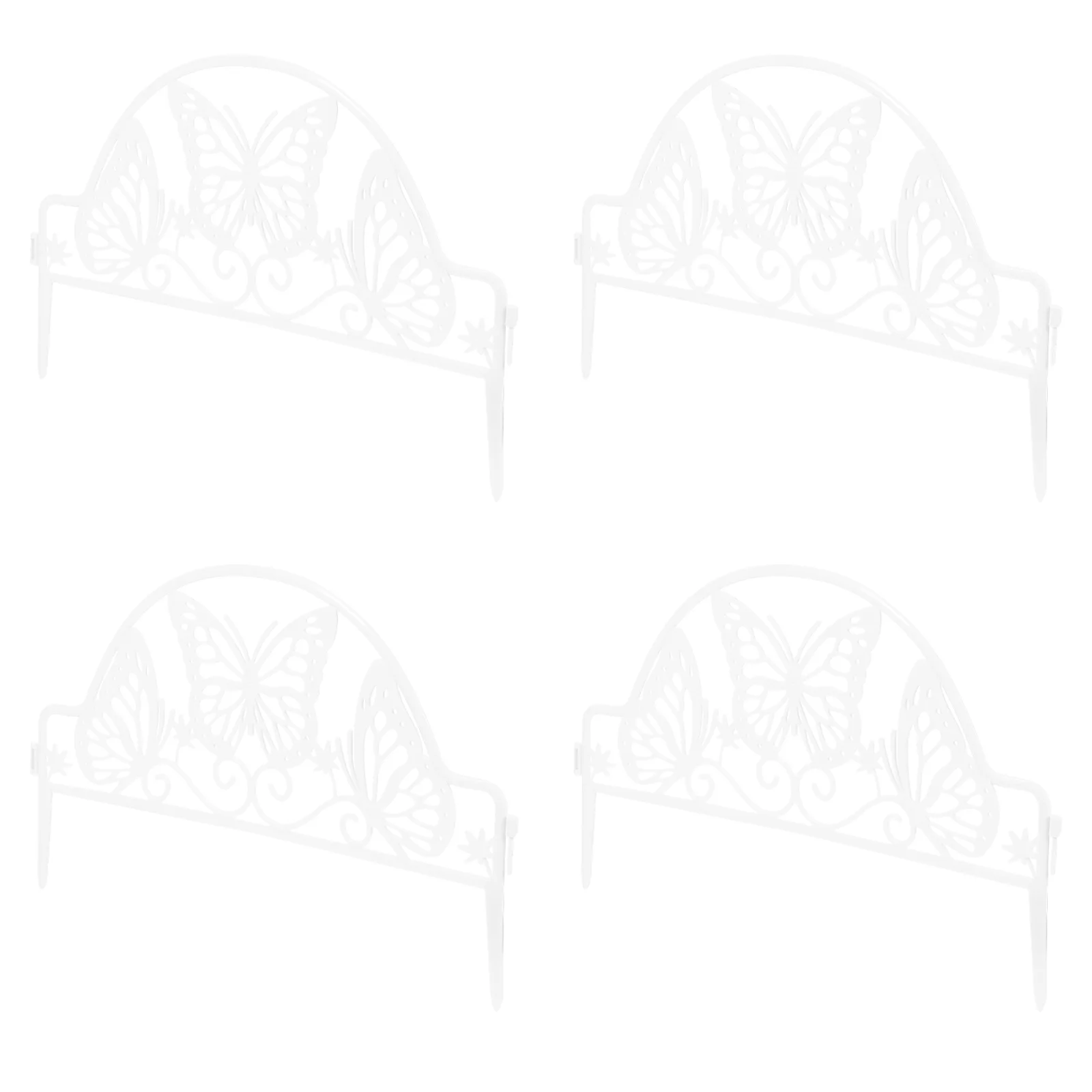 4 Pcs The Fence Outdoor Garden Border Decorate Driveway Flower Bed Fencing Plastic Easy to Assemble
4 Pcs The Fence Outdoor Garden Border Decorate Driveway Flower Bed Fencing Plastic Easy to Assemble