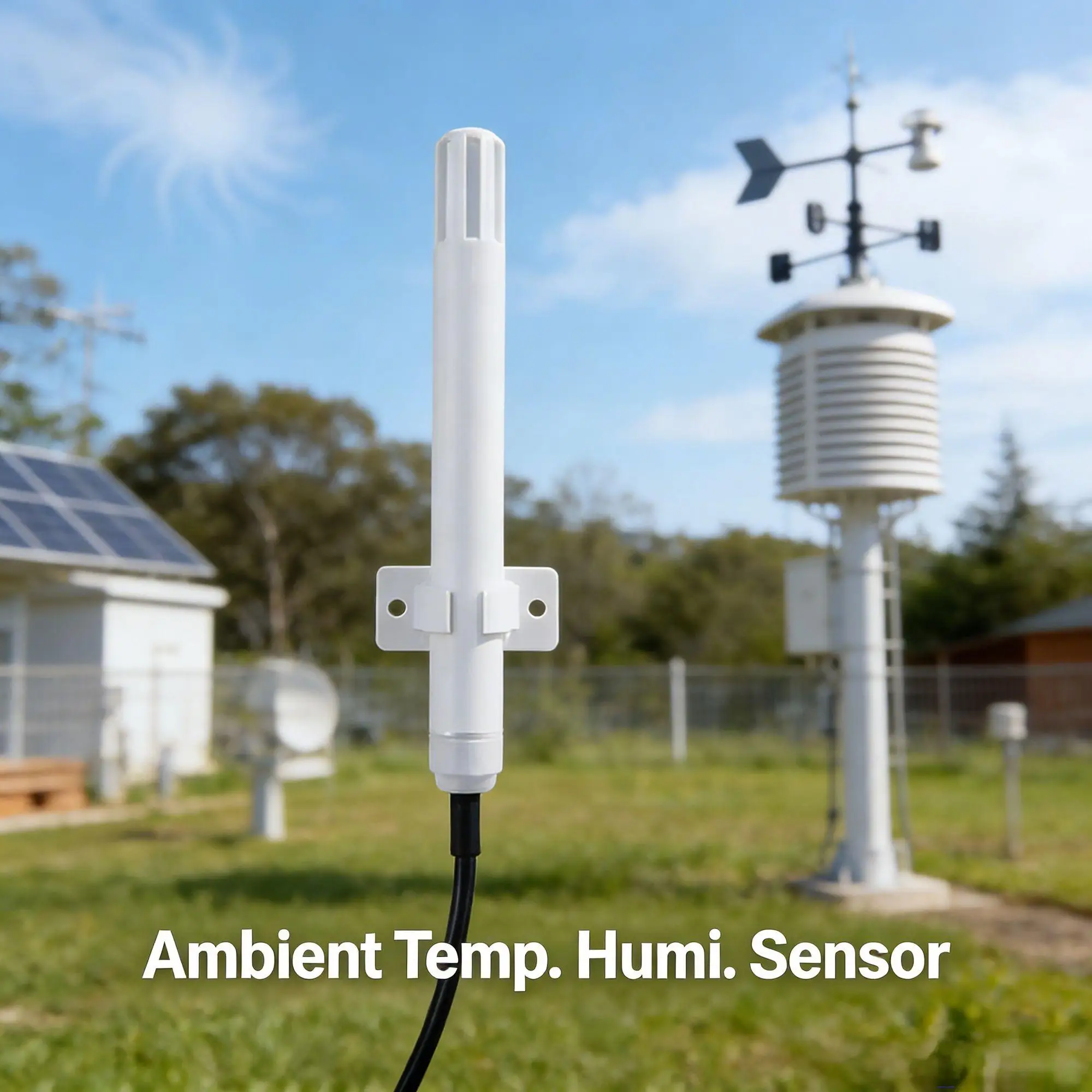 Industrial Outdoor RS485 4-20mA 0-5V 0-10V SHT20 SHT30 SHT35 Probe Air Humidity Temperature Sensor for Meteorological Stations
Industrial Outdoor RS485 4-20mA 0-5V 0-10V SHT20 SHT30 SHT35 Probe Air Humidity Temperature Sensor for Meteorological Stations