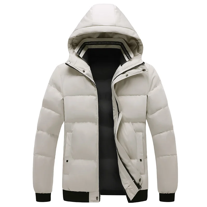 2024 Winter Men's Hooded Thicken Warm Coats Fashion Casual Bread Puffer Jackets Tops for Male
2024 Winter Men's Hooded Thicken Warm Coats Fashion Casual Bread Puffer Jackets Tops for Male