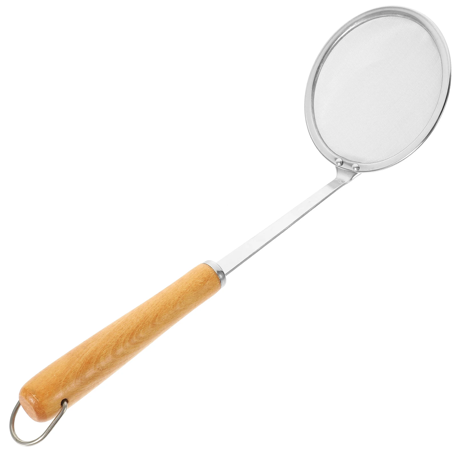 Stainless Steel Grease Spoon Fine Mesh Strainer Kitchen Tool Easy Clean Colander Wooden Handle Dining Restaurant
Stainless Steel Grease Spoon Fine Mesh Strainer Kitchen Tool Easy Clean Colander Wooden Handle Dining Restaurant