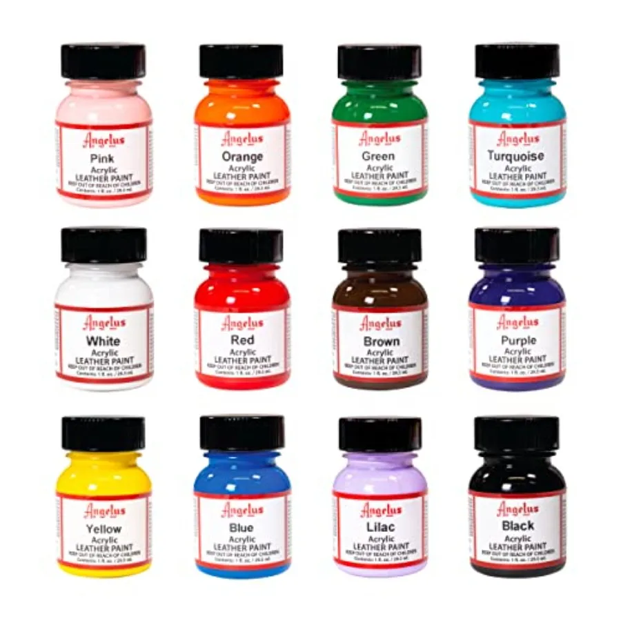 Angelus Acrylic Leather Paint Starter Kit by Angelus
Angelus Acrylic Leather Paint Starter Kit by Angelus