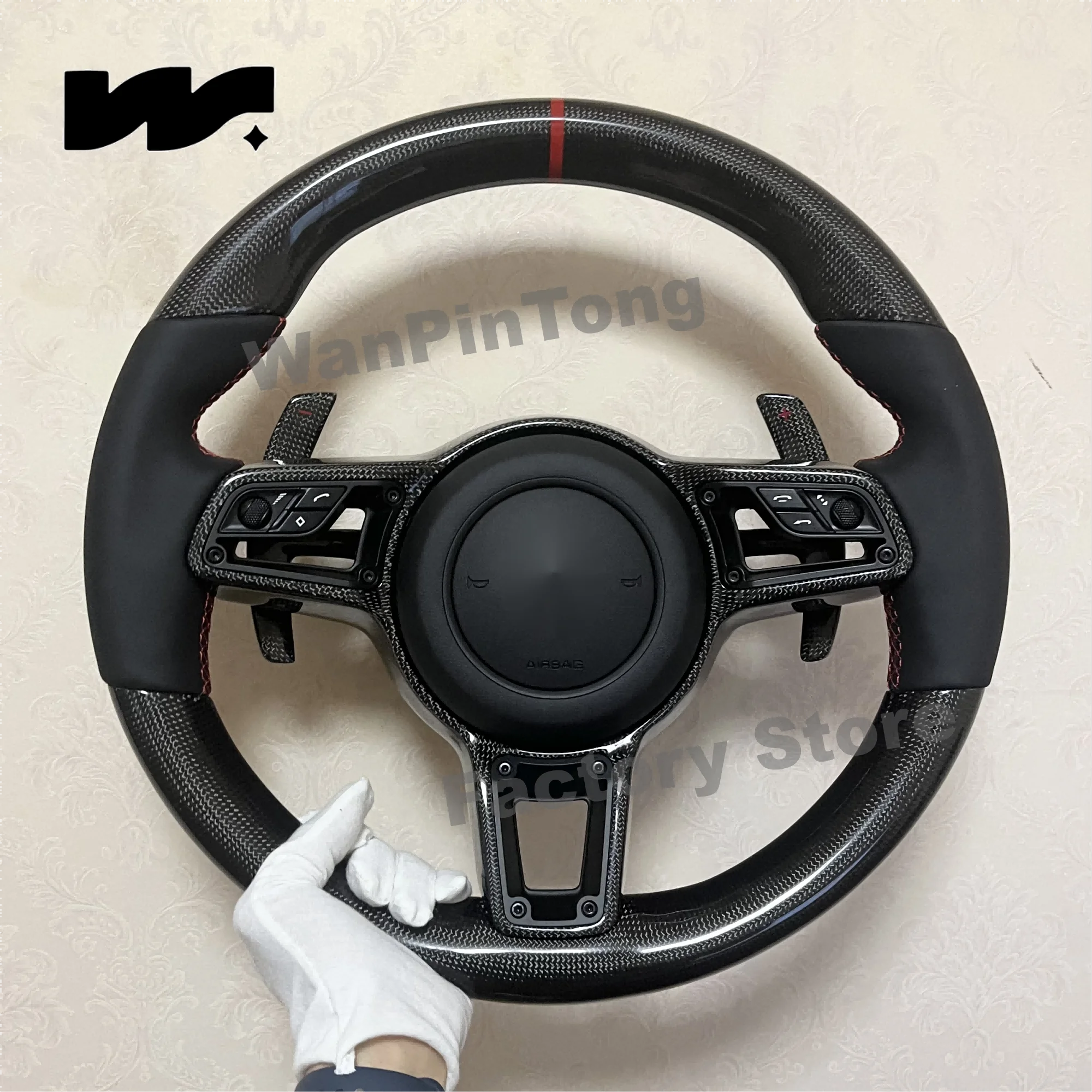 New steering wheel for Porsche Macan Cayenne Panamera Taycan 718 Cayman 991 992 911 911.2 Carrera GT2 GT2RS GT3 GT3RS GT3 RS GT4
New steering wheel for Porsche Macan Cayenne Panamera Taycan 718 Cayman 991 992 911 911.2 Carrera GT2 GT2RS GT3 GT3RS GT3 RS GT4