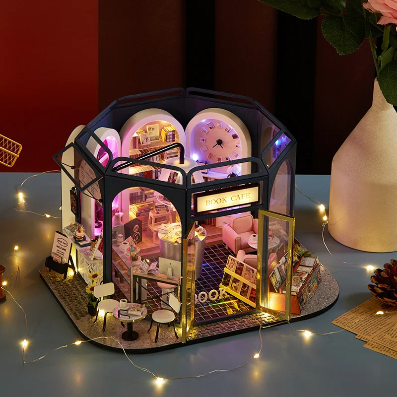 Intelligent Fun House 3d Three-dimensional Puzzle Adult Manual Diy House Wooden Model Children's Toy Cafe Gift
Intelligent Fun House 3d Three-dimensional Puzzle Adult Manual Diy House Wooden Model Children's Toy Cafe Gift