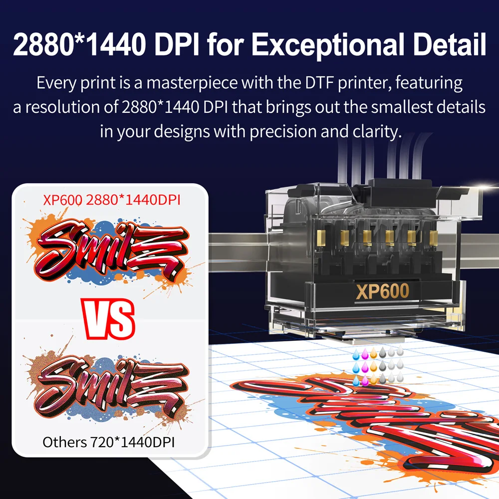 A4 DTF Printer for Epson XP600 Printer Textile DTF Printer A4 DTF Printing Machine Impressora dtf For T-shirt Bags Printing
A4 DTF Printer for Epson XP600 Printer Textile DTF Printer A4 DTF Printing Machine Impressora dtf For T-shirt Bags Printing