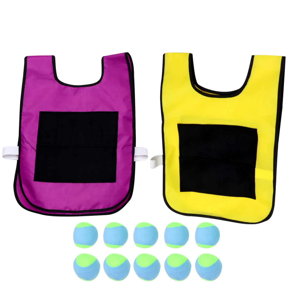 10 pcs Set Balls for Target Kids Outdoor Kids For Vest Sticky Target Ball Sticky Ball Vest Play Group Game Toy
10 pcs Set Balls for Target Kids Outdoor Kids For Vest Sticky Target Ball Sticky Ball Vest Play Group Game Toy