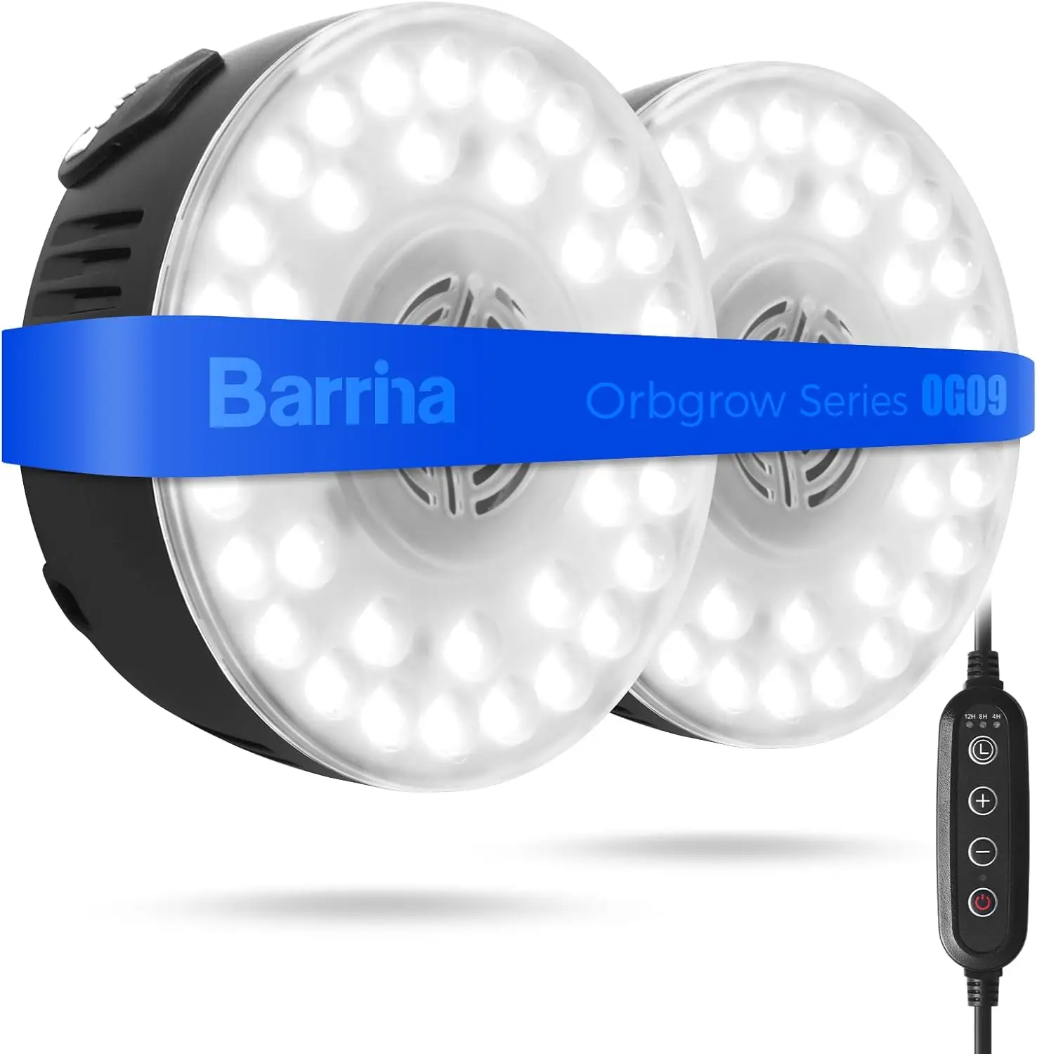 Светильник для растений Orbgrow OG09 Puck, 5000K 18W (2 x 9W, эквивалент 270 Вт), полноспектральный светильник для растений для использования в помещении
Светильник для растений Orbgrow OG09 Puck, 5000K 18W (2 x 9W, эквивалент 270 Вт), полноспектральный светильник для растений для использования в помещении