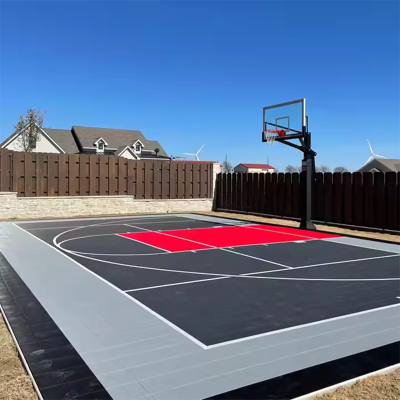 Basketball Court and Pickleball Court Floor Sports Flooring Interlocking Outdoor Sport Tiles
Basketball Court and Pickleball Court Floor Sports Flooring Interlocking Outdoor Sport Tiles