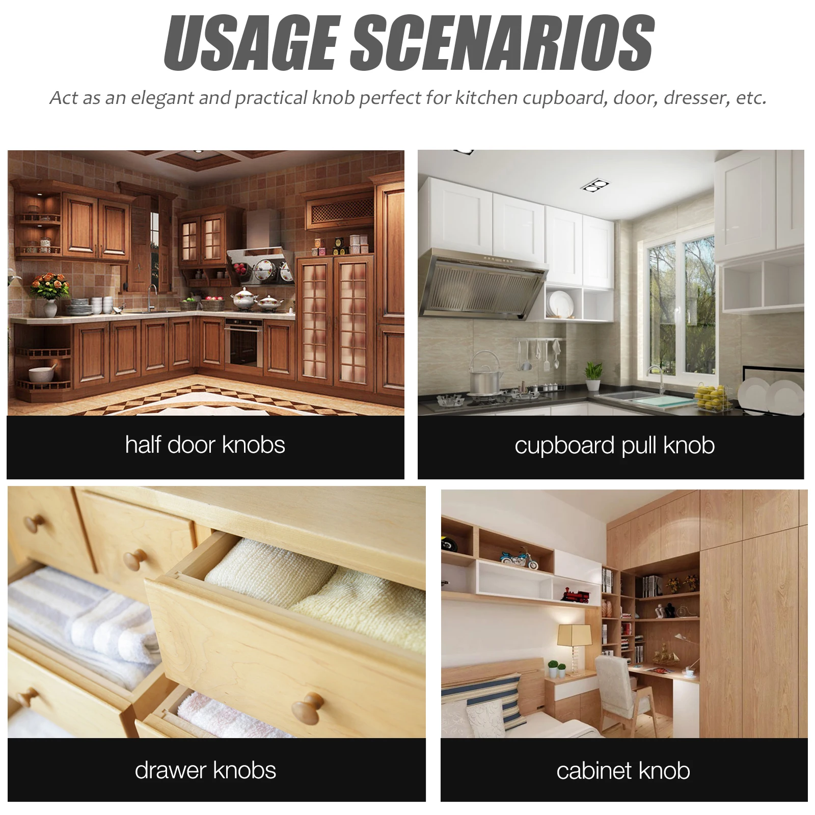 20Pcs Solid Wood Cabinet Pull Handles Drawer Knobs Smooth Surface Practical Furniture Handles Suitable for Dressers Wardrobes
20Pcs Solid Wood Cabinet Pull Handles Drawer Knobs Smooth Surface Practical Furniture Handles Suitable for Dressers Wardrobes