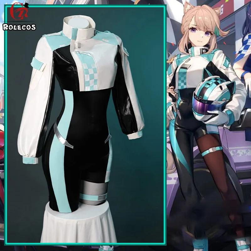 Original Genshin Impact Lynette Race Queen Outfits Game Lynette Racing Suit Halloween Women Cosplay Costume
Original Genshin Impact Lynette Race Queen Outfits Game Lynette Racing Suit Halloween Women Cosplay Costume