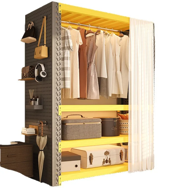 Shelf wardrobe Bedroom storage cabinet Easy assembly
Shelf wardrobe Bedroom storage cabinet Easy assembly