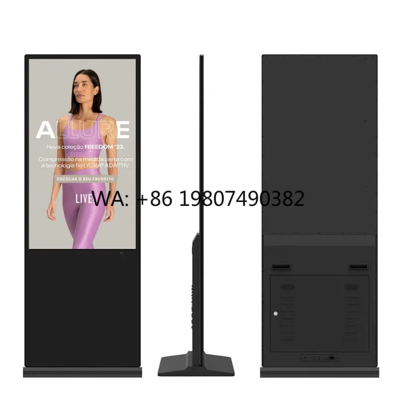 43 49 55 Inch 2K 4K Touch Screen Floor Stand Self Service Mall Commercial Digital Advertising Display Signage Kiosk
43 49 55 Inch 2K 4K Touch Screen Floor Stand Self Service Mall Commercial Digital Advertising Display Signage Kiosk