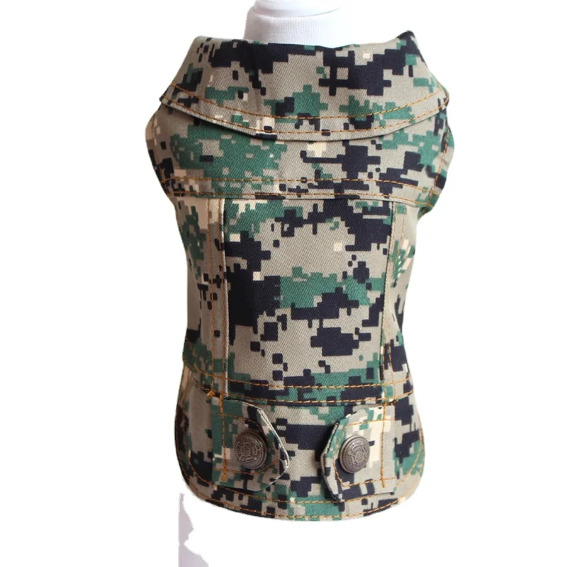 2024 New Pet Clothing Autumn And Winter Camouflage Vest Teddy Dog Clothing Dog Costume Customizable
2024 New Pet Clothing Autumn And Winter Camouflage Vest Teddy Dog Clothing Dog Costume Customizable