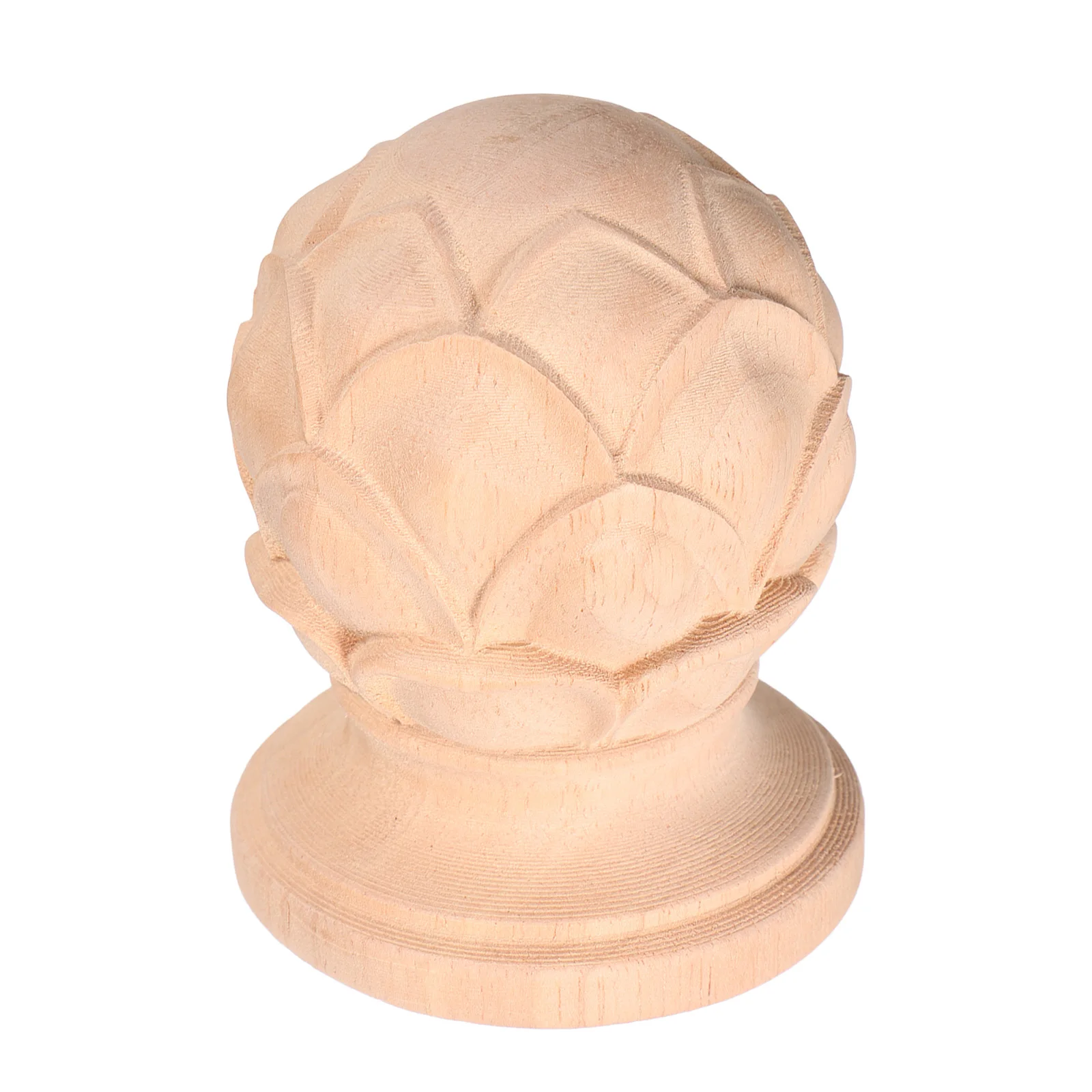 Elegant Carved Wooden Stair Finial Solid Wood Staircase Post Topper European Design Durable Craftsmanship Decorative Home
Elegant Carved Wooden Stair Finial Solid Wood Staircase Post Topper European Design Durable Craftsmanship Decorative Home