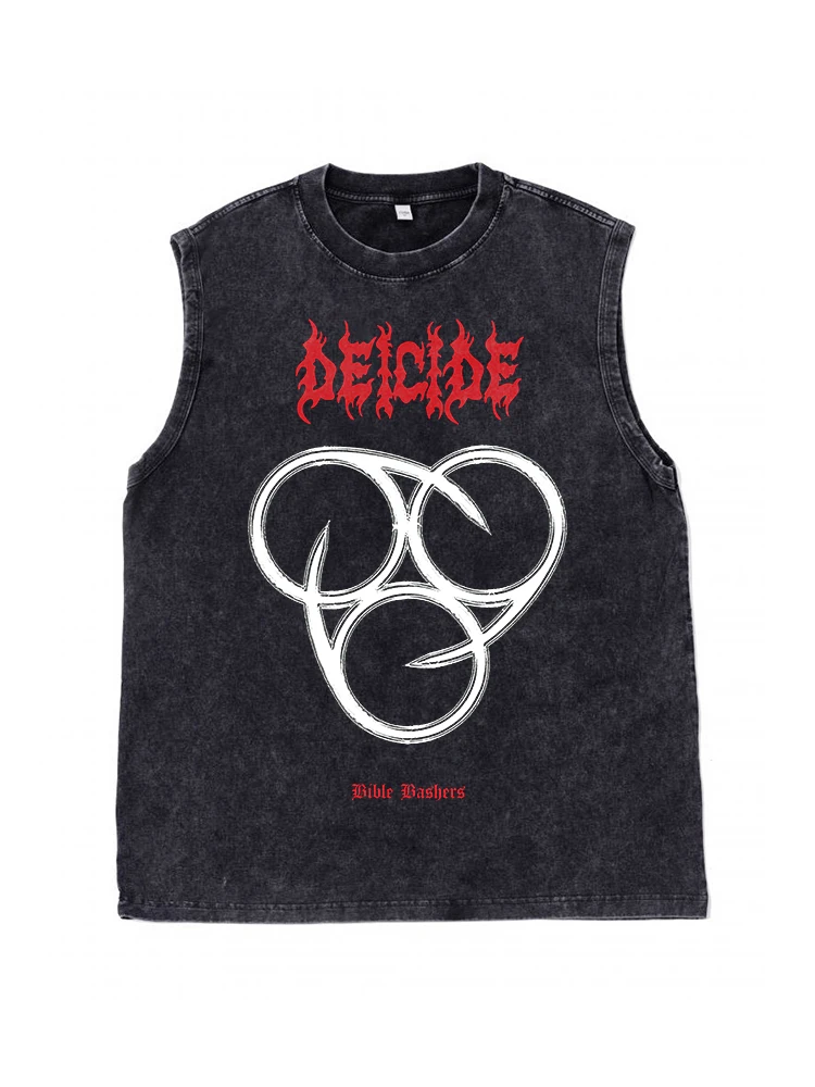 Винтажный потертый мужской жилет в американском стиле, лето 2025, женская футболка без рукавов большого размера, топы на бретелях с круглым вырезом, одежда Y2k
Винтажный потертый мужской жилет в американском стиле, лето 2025, женская футболка без рукавов большого размера, топы на бретелях с круглым вырезом, одежда Y2k