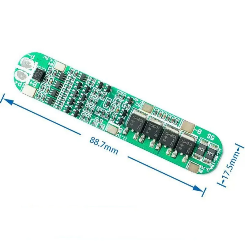 5String18650Lithium Battery Protection18.5V 21V Battery Board Overcharge and Overdischarge Prevention Light
5String18650Lithium Battery Protection18.5V 21V Battery Board Overcharge and Overdischarge Prevention Light
