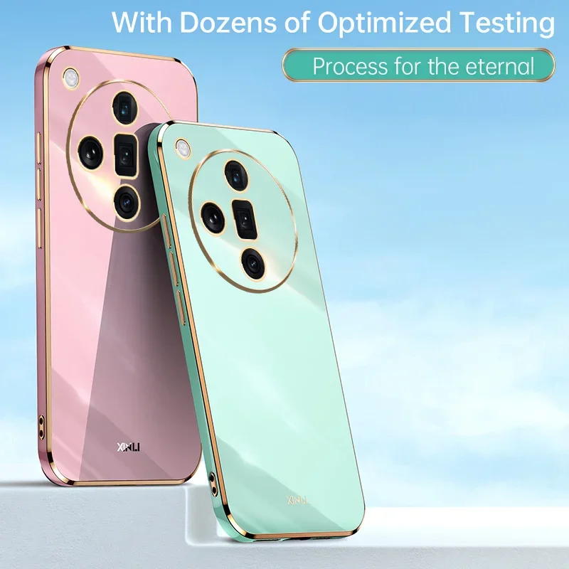 Luxury Square Plating Phone Case On For OPPO Find X7 Ultra orrs appo opo FindX7Ultra ShockProof Soft Silicone Back Cover Fundas
Luxury Square Plating Phone Case On For OPPO Find X7 Ultra orrs appo opo FindX7Ultra ShockProof Soft Silicone Back Cover Fundas
