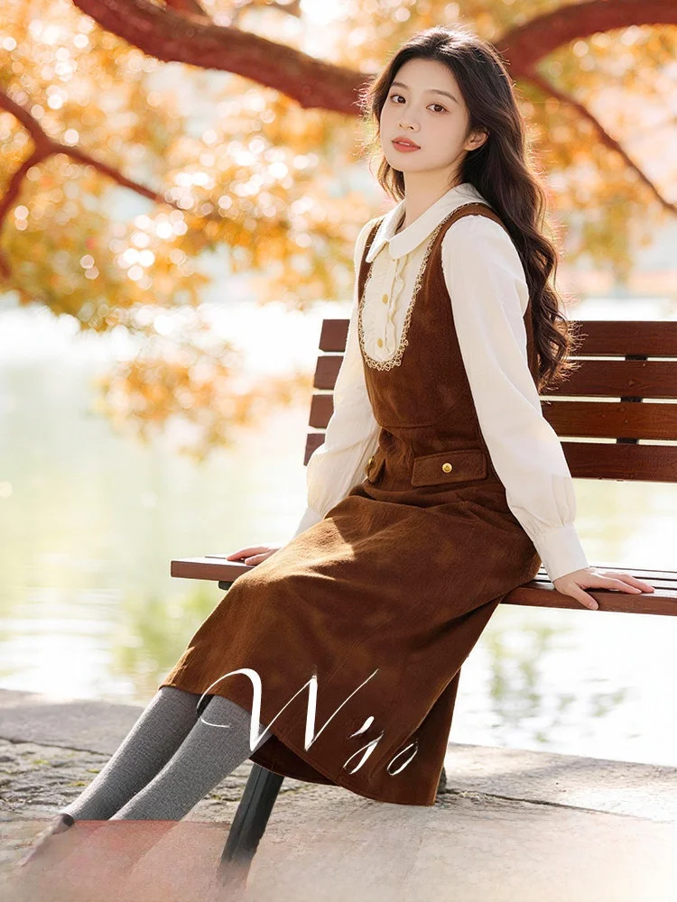 Elegant Occasion plus Size Dress Winter New Style High Waist Long Sleeve A-Line Skirt Korean Version Commute Style Polyester ...
Elegant Occasion plus Size Dress Winter New Style High Waist Long Sleeve A-Line Skirt Korean Version Commute Style Polyester ...