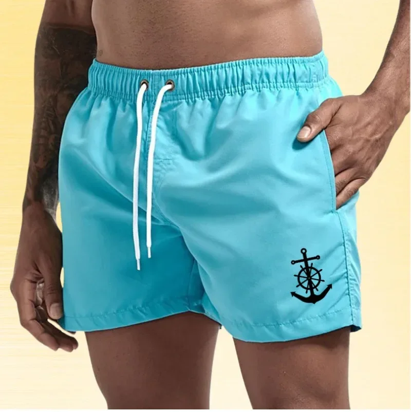 Men's Printed Beach Shorts, Quick-Drying SwimTrunksElasticWaistLinedCasual Surfing Style Shorts Couple's Casual Vacation Shorts
Men's Printed Beach Shorts, Quick-Drying SwimTrunksElasticWaistLinedCasual Surfing Style Shorts Couple's Casual Vacation Shorts