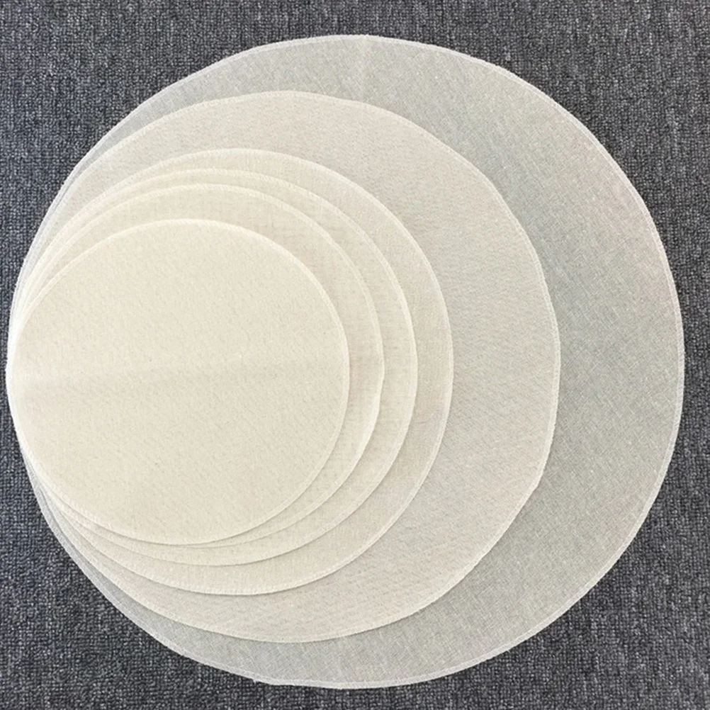 10 Pcs Steamer Cloth Beige Pads Dumpling Auxiliary Supplies for Steaming Tub Non-stick Cotton Gauze
10 Pcs Steamer Cloth Beige Pads Dumpling Auxiliary Supplies for Steaming Tub Non-stick Cotton Gauze