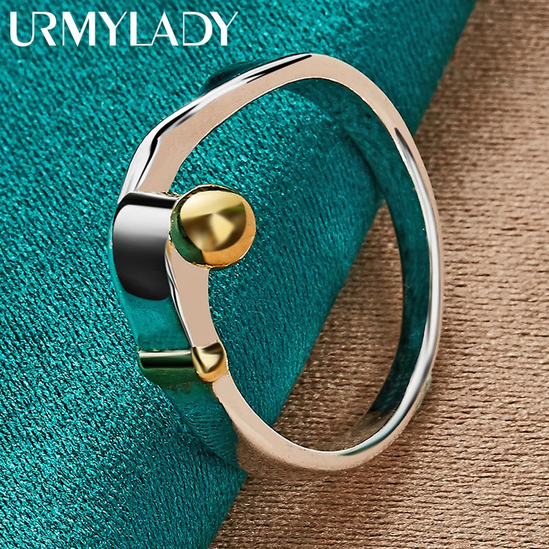 URMYLADY 925 Sterling Silver Leather Belt 7-10 # Ring For Women Mens Wedding Party Fashion Charm Jewelry
URMYLADY 925 Sterling Silver Leather Belt 7-10 # Ring For Women Mens Wedding Party Fashion Charm Jewelry