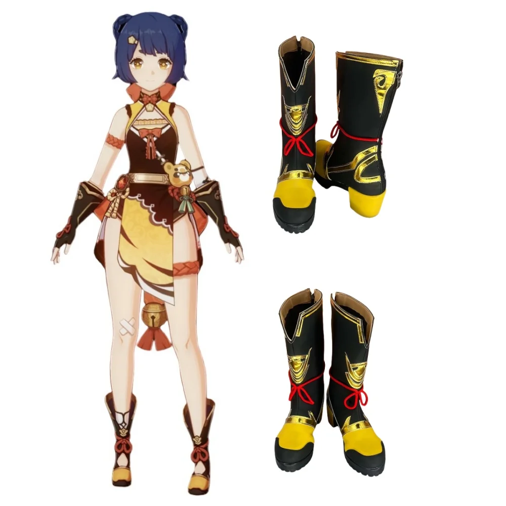 Xiangling Shoes Косплей Игра Genshin Impact Wanderer Обувь Женские ботинки из искусственной кожи
Xiangling Shoes Косплей Игра Genshin Impact Wanderer Обувь Женские ботинки из искусственной кожи