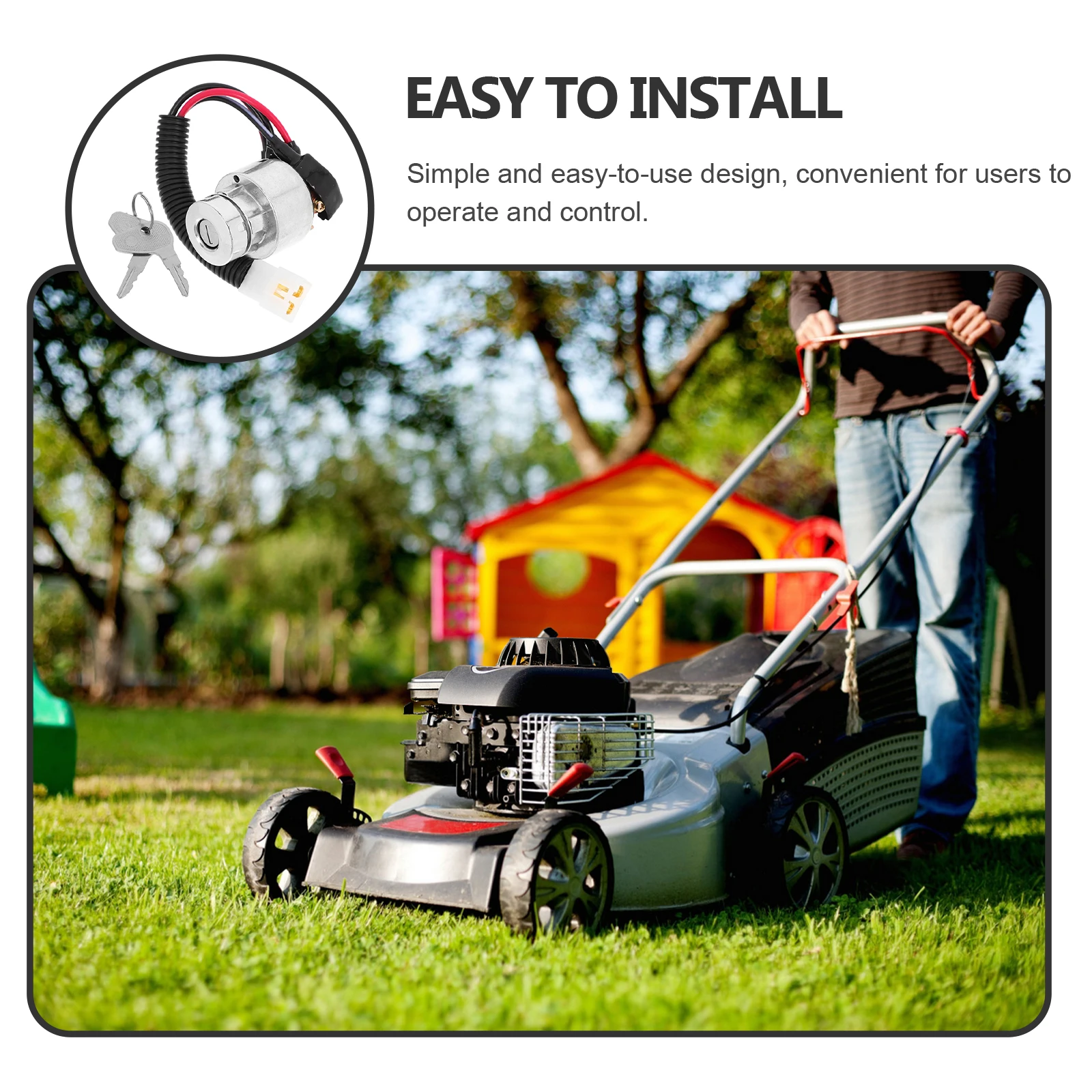 Lawn Mower Starter Housing Iron Replacement Tractor Ignition Switch Durable Efficient Start Safe Use Compatibility
Lawn Mower Starter Housing Iron Replacement Tractor Ignition Switch Durable Efficient Start Safe Use Compatibility
