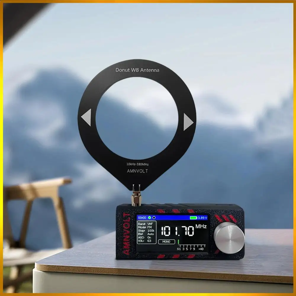 10khz-180mhz Donut MW/SW Antenna with Low Impedance Converter for All Models of Radios Walkie Talkies SDR
10khz-180mhz Donut MW/SW Antenna with Low Impedance Converter for All Models of Radios Walkie Talkies SDR