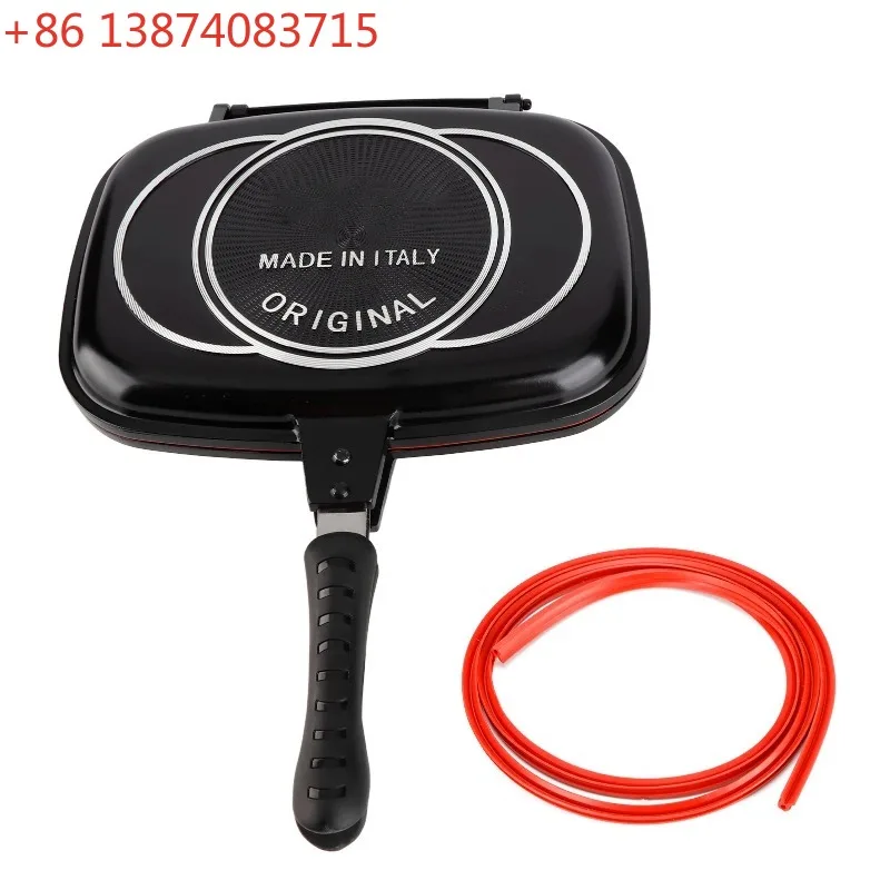 Grill Pan Frying Double Side Portable Anti‑Burn Handle Kitchen Supplies Grill Pot 32cm/12.6in
Grill Pan Frying Double Side Portable Anti‑Burn Handle Kitchen Supplies Grill Pot 32cm/12.6in