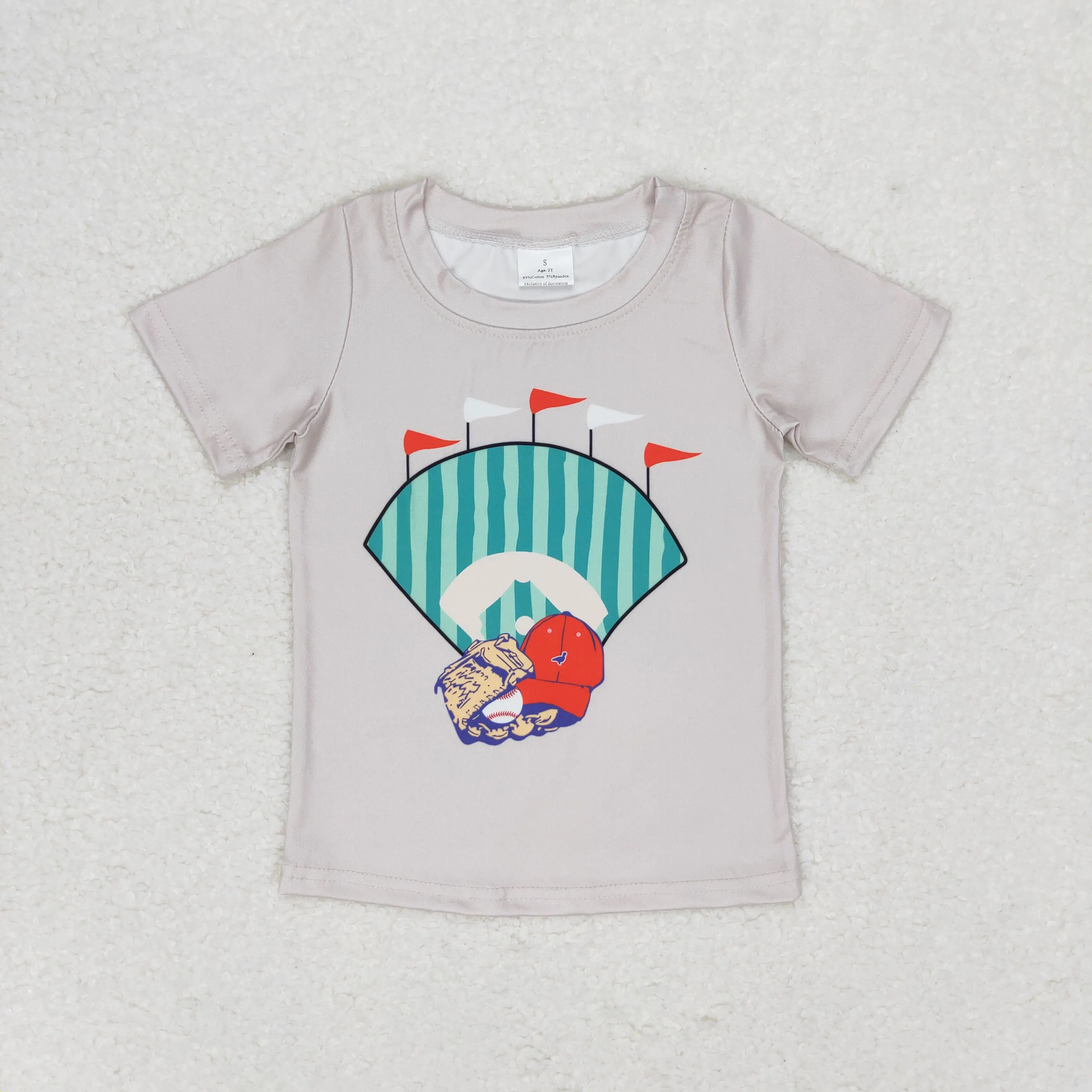 z913-20 BT0629 Wholesale baby boys clothes Baseball cap flag light brown short sleeve top Toddler Summer Boutique top boys Shirt
z913-20 BT0629 Wholesale baby boys clothes Baseball cap flag light brown short sleeve top Toddler Summer Boutique top boys Shirt