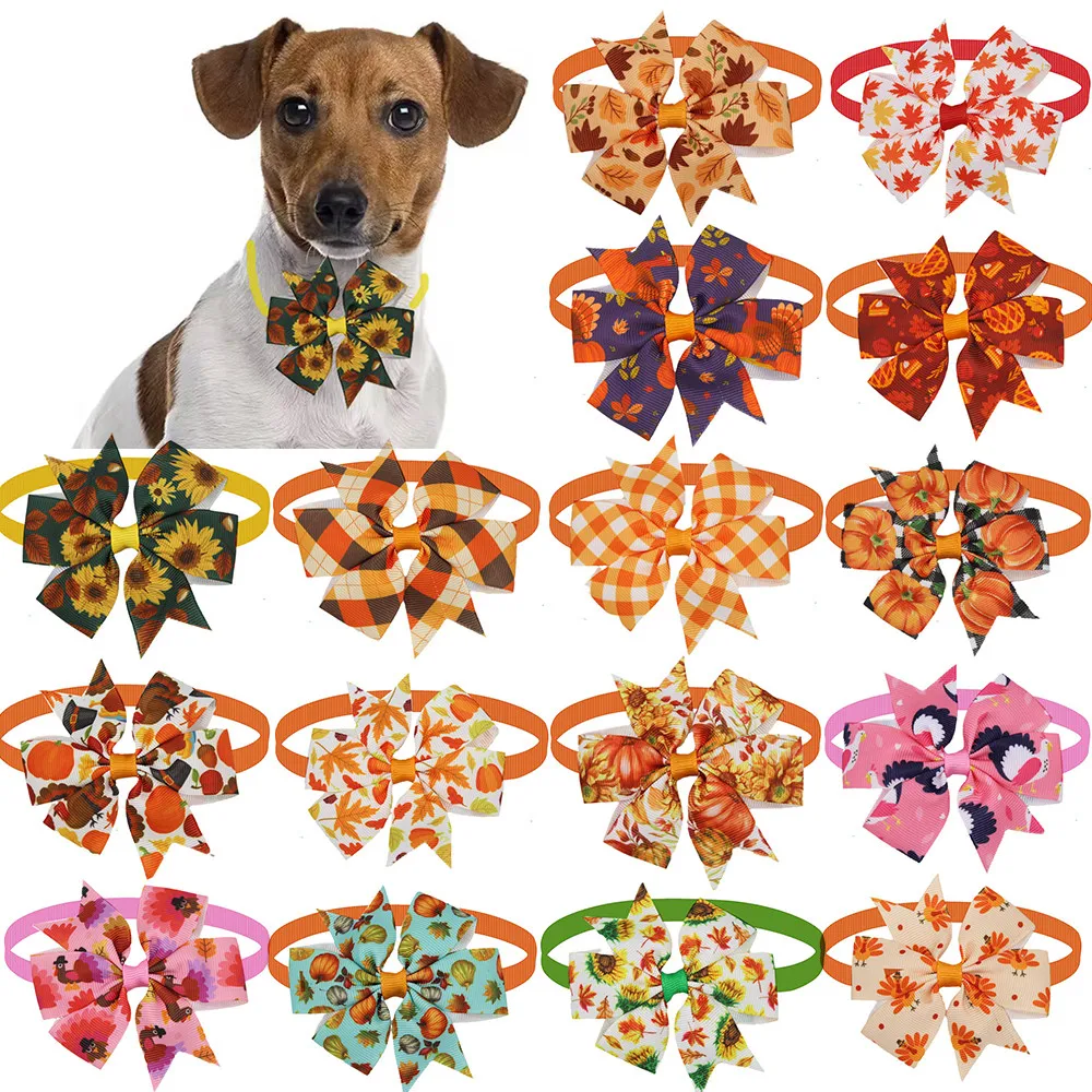 50pcs Thanksging Small Dog Bow Tie Pet Dog Grooming Product Fall Style Dogs Bowties Grooming Products Small Dog Accessories
50pcs Thanksging Small Dog Bow Tie Pet Dog Grooming Product Fall Style Dogs Bowties Grooming Products Small Dog Accessories
