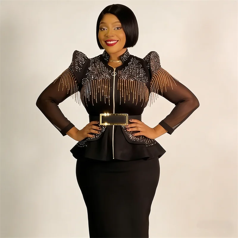 2 Piece Skirt Sets African Dresses For Women Nigeria Turkey Africa Clothes Office Lady Dress Dashiki Ladies Ankara Female Dress
2 Piece Skirt Sets African Dresses For Women Nigeria Turkey Africa Clothes Office Lady Dress Dashiki Ladies Ankara Female Dress
