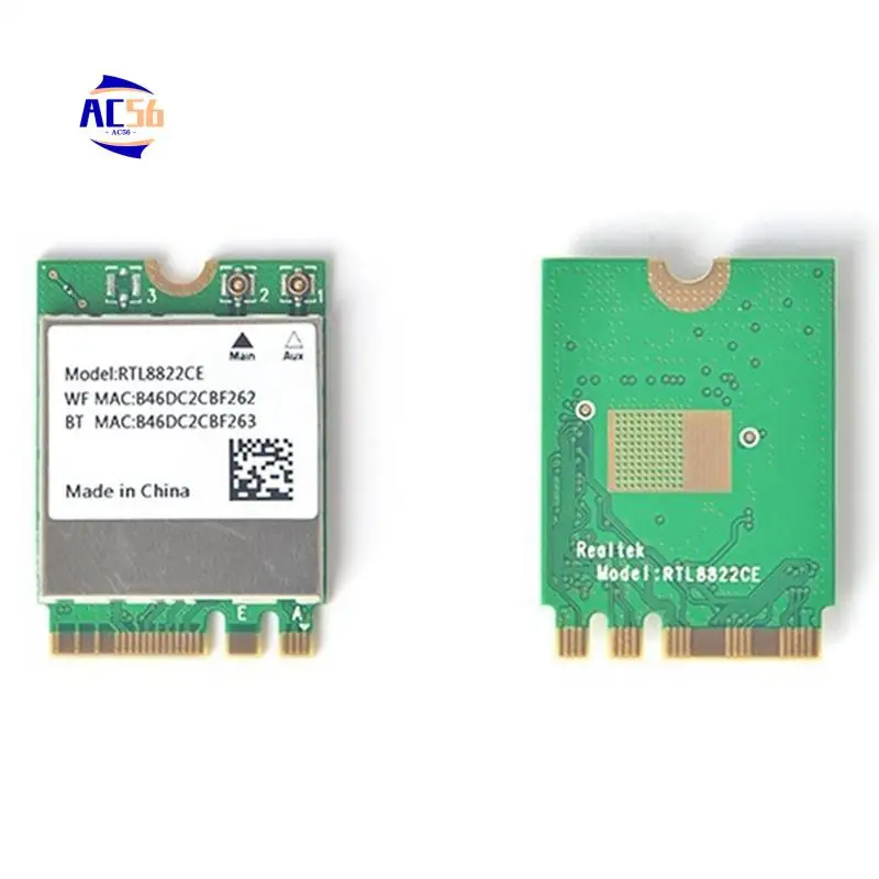 AC56-M.2 Dual-Band Wifi Module Full Netcom 4G LTE Wireless Communication Module EC20
AC56-M.2 Dual-Band Wifi Module Full Netcom 4G LTE Wireless Communication Module EC20