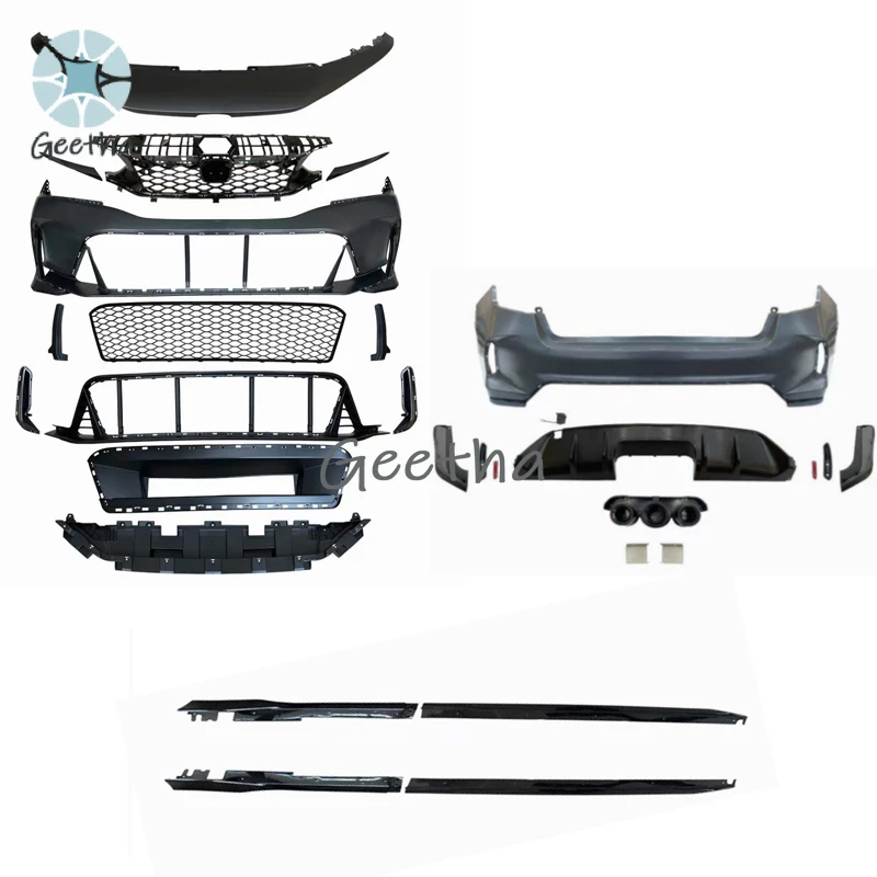 For Auto Exterior Part for Civic 11th 2021 2022 2023 Upgrade Type R Style Body Kit Front Rear Bumper Assembly Grille
For Auto Exterior Part for Civic 11th 2021 2022 2023 Upgrade Type R Style Body Kit Front Rear Bumper Assembly Grille