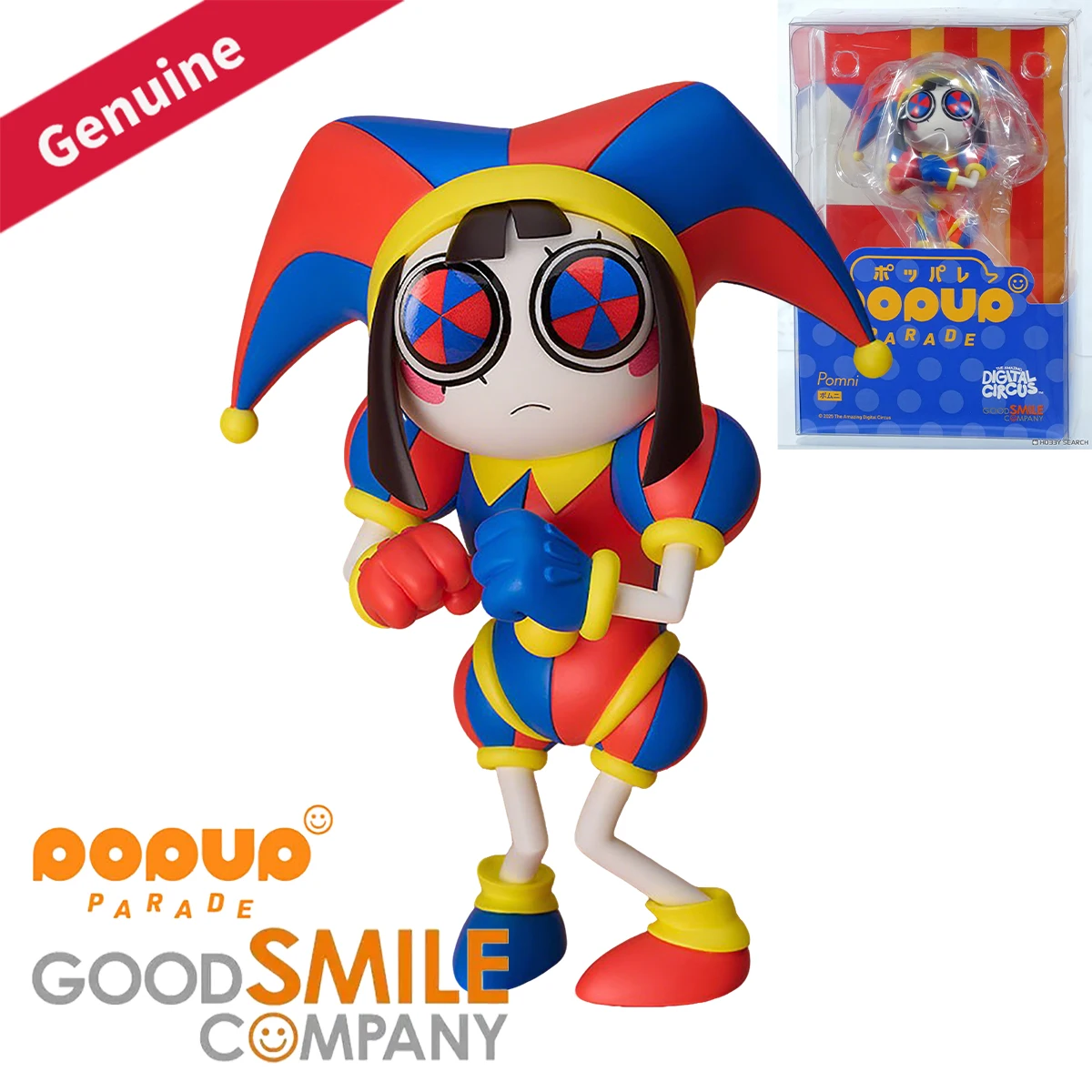 Original Genuine Good Smile Company Prepainted Pop Up Parade The Amazing Digital Circus Pomni Anime Figure Decoration Collection
Original Genuine Good Smile Company Prepainted Pop Up Parade The Amazing Digital Circus Pomni Anime Figure Decoration Collection
