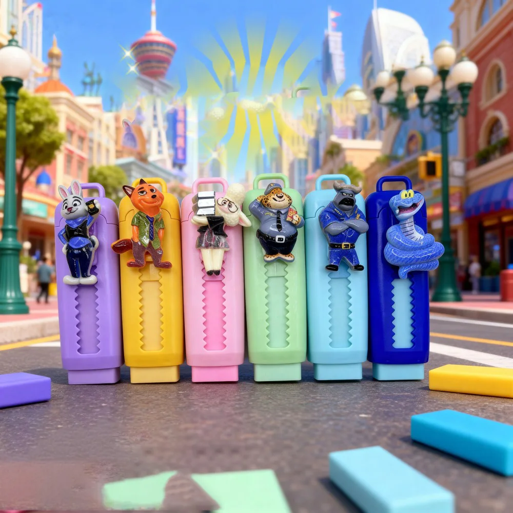 6 шт. аниме Zootopia выдвижной резиновый ластик креативный Джуди цветной карандаш для удаления чипов студенческие канцелярские принадлежности оптом
6 шт. аниме Zootopia выдвижной резиновый ластик креативный Джуди цветной карандаш для удаления чипов студенческие канцелярские принадлежности оптом