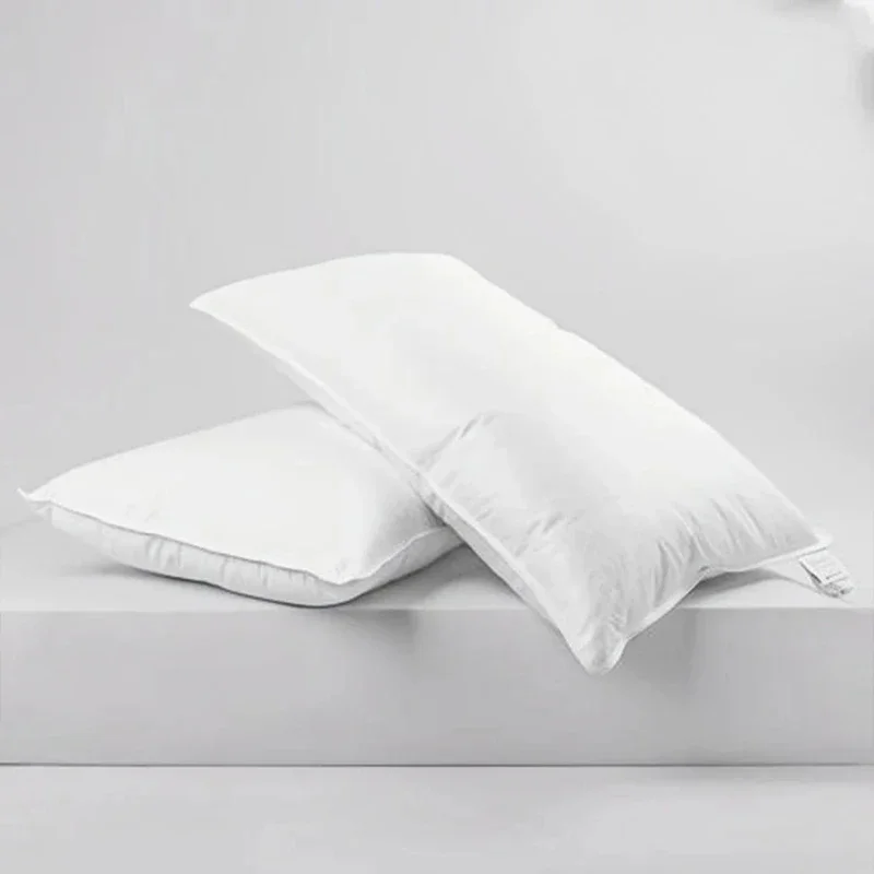 White Duck down Fiber Pillow with Printed Logo Hotel Quality Bedding Comforter for Home
White Duck down Fiber Pillow with Printed Logo Hotel Quality Bedding Comforter for Home